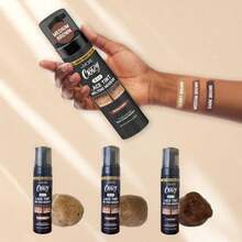 The MORE 3 In 1 Lace Tint Mousse, 6.76 Fl Oz, Medium Brown | Concealer For Lace Wigs, Hair Wigs, Toupees And Hair Pieces, Colored Edge Tamer - ColorC - 查看 5