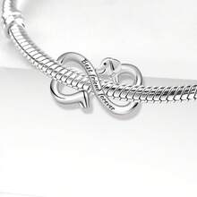 1件925纯银狗狗造型串珠手链，时尚DIY首饰制作配件 - 集合2 - 查看 6