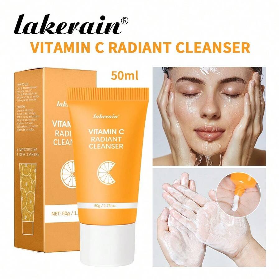 50克维生素C洁面乳，深层清洁毛孔，保湿滋润，不刺激，不干燥洗面奶 - 維C - 查看 1
