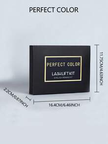 Eyelash Perming & Tinting Kit, Eyebrow Perming & Tinting Kit, Eyelash Perming Kit, Professional 2-In-1 Eyelash & Eyebrow Perming & Tinting Kit, 2026 Upgraded Eyelash Perming & Tinting Kit Long-Lasting 6 Weeks Effect, Suitable For Salon And Home Use, Recommended Perfect Color - 黑色 - 查看 8