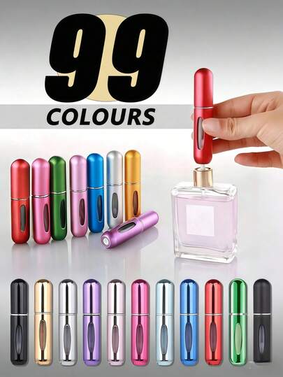 1/2/3/4/5 ชิ้น ขวดน้ำหอมขนาดเล็กสำหรับเดินทาง 5 มล., ขวดสเปรย์รีฟิล, เครื่องฉีดน้ำหอมแบบพกพา, ขวดสเปรย์น้ำหอมรีฟิล, ขวดน้ำหอมขนาดเล็ก, ขวดสเปรย์, ภาชนะเปล่าสำหรับของเหลวขนาดเล็กแบบพกพา, ขวดสเปรย์น้ำหอมรีฟิลพร้อมก้นขวด