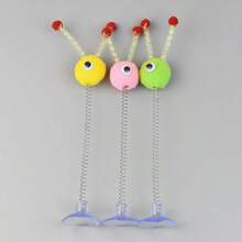 1set/5sets/10sets/15sets (Spring Teaser Cat Toys With Suction Cup Base) - Interactive Cat Toys Including Plush Balls, Metal Spring Rods And Suction Cup Base. Durable Design To Stimulate Hunting Instinct And Play Fun. Vibrant Indoor Cat Toys | Simulated Hunting Toys - Multicolor - View 14