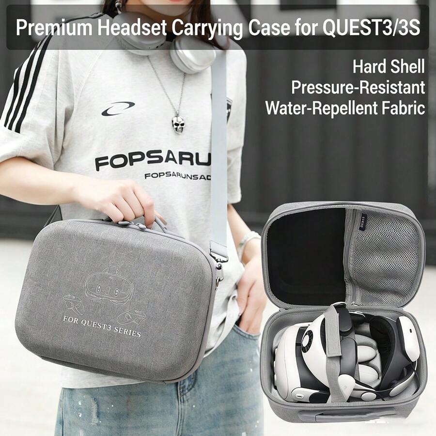 STARTRC GAMES Quest 3 / Quest 3 S Carrying Case For VR Headset And Controller - View 1