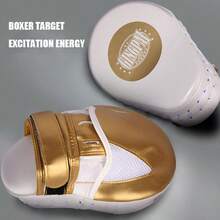 GINGPAI Boxing Target, Speed Bag, Taekwondo Training Equipment For Men, Women, Teenagers - Curved Foot Target, Round Target, Adult Sparring Pad - Multicolor - View 6