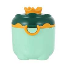 Baby Milk Powder Box, Portable Pork Food Storage Container, Essential Cereals, Toddler Snack Container,  YXN2 - Green - View 1