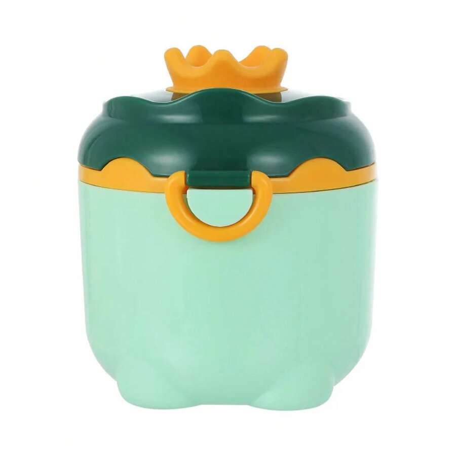 Baby Milk Powder Box, Portable Pork Food Storage Container, Essential Cereals, Toddler Snack Container, YXN2 - Green - View 1