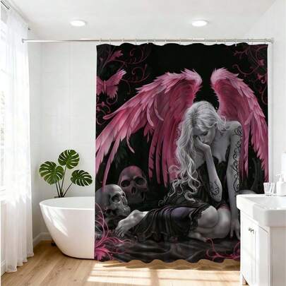 1 chiếc rèm tắm hình mèo hoa hướng dương dễ thương, họa tiết mèo con đáng yêu, rèm phòng tắm chống thấm nước, rèm tắm gia đình với hoa hướng dương vàng và lá bạch đàn xanh, chủ đề hoa lá cổ điển, vải trang trí vách ngăn bồn tắm lấy cảm hứng từ thực vật tự nhiên.