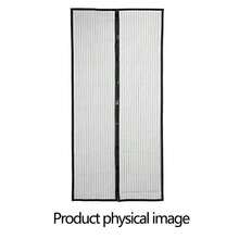 一套磁性纱门，自密封加厚免提网状隔断，防虫防蚊，宠物和儿童友好，39 英寸 x 82 英寸 - 黑色 - 查看 10