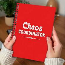 Sổ tay lò xo "Chaos COORDINATOR" sáng tạo và độc đáo, 100 trang, dung lượng lớn, phù hợp để ghi chép công việc, học tập, lên kế hoạch hàng ngày, v.v. Dù dùng cho trường học, viết nhật ký hay làm quà tặng tốt nghiệp/sinh nhật, đây đều là một lựa chọn tuyệt vời. Chức năng ghi chú giúp hỗ trợ một lối sống hiệu quả! - O - Xem 4