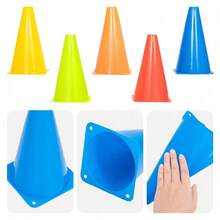 Professional Football Training Equipment Set Agility Ladder, Hurdles, Marker Cones, Rings, And Parachute For Speed, Drills, And Coordination - Set 2 (1 Agility Ladder Plate + 20 - View 7