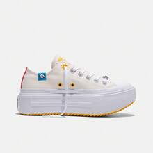 Converse 男女通用 Chuck Taylor SEASONAL 低帮帆布鞋 A22181C - 白色 - 查看 2