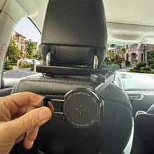 车载后座手机支架，磁吸+夹式通用设计，兼容MagSafe和非磁吸手机，伸缩调节，360°旋转，稳固安全，非常适合孩子看动画片和长途旅行，适用于所有手机型号 - 多款式 - 查看 5