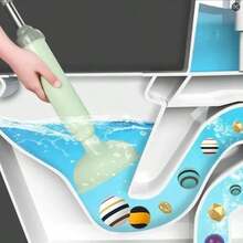 1pc Toilet Plunger Plunger Drain, Unclog Toilet Plunger, Suction Toilet Bowl Suction Clog - A - View 6