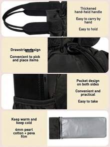 SANNE Portable Insulated Water Bottle Carrier - Multicolor - View 8