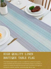 1 tấm trải bàn giả vải lanh, thảm trải bàn phòng khách và phòng ăn hiện đại, có thể giặt, thích hợp cho nhà bếp, bàn ăn, tiệc tùng, trang trí đám cưới, kiểu dáng cổ điển, phù hợp cho lối vào, họp mặt gia đình, bàn cà phê, phòng khách. - Màu tím - Xem 8