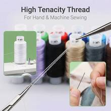 10pcs/Set Polyester Sewing Thread Spools, Suitable For DIY Sewing Crafts - 10-pack Of Sewing Thread - View 6
