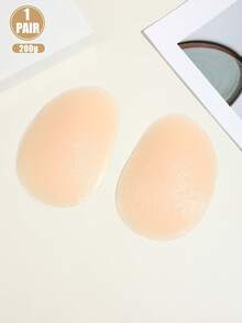 1 Pair 3D Transparent Silicone Buttock Pads And Buttock Enhancement Pads, Seamless Bionic Self-Adhesive Buttock Filler, Silicone Fake Buttocks, Body Filler, Suitable For Real Transforming Lingerie Padding, Leg And Calf Shaping Stickers To Prevent Deformation, Suitable For Buttock Dresses And Tight Pants - Multicolor - View 10