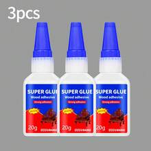 1/2/3pcs Super Glue/Heavy Duty Wood Glue, Strong Wood Adhesive For Solid Wood, Wood Board, Wood Furniture Repair, Multi-Purpose Bonding Agent - Wood Glue - View 10