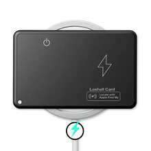 Wallet Tracking Card, Wireless Charging Location Tracking, Waterproof GPS Locator, Works With Find My App Tracker For IOS EACF - A - View 4