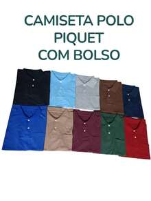 Basic Piqué Polo Shirt With Pocket - Mustard Yellow - View 2