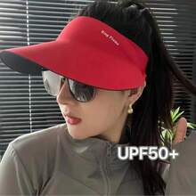 新款夏季防紫外线帽,无缝户外运动遮阳帽,透气女士遮阳帽 - A - 查看 8