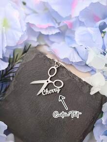 Personalized Name Keychain Customized Name Keychain Gold, Silver, Rose Gold Keychain Father's Day Gift Christmas Gift, Unisex, Suitable For Father's Day, Mother's Day, Valentine's Day, Easter, Birthday - Style 8 - View 16