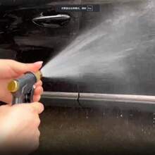 High Pressure Washer Hose, Suitable For Gardening, Watering Plants, Washing Cars, Walls, Toilets, Glass Cleaning, High Pressure Car Washing, Pipes, Water Gun, Thick Latex Expandable Hose, Garden Watering, Hose Nozzle Spray Gun Set - B - View 7