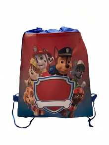 Paw Patrol 4件/1件裝 汪汪隊繩扣背包套組，卡通角色設計，適合旅行、瑜伽、健身、戶外露營與海灘使用，戶外休閒、開學禮物與萬聖節理想之選（隨機款式） - 彩色 - 查看 10