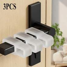 Set de 8 piezas de anillos amortiguadores transparentes de PVC para manijas de puertas, anti-colisión, se ajustan a diferentes tamaños de manijas de puertas - Multicolor - Ver 13