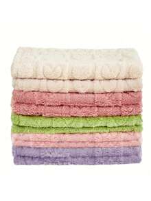 1pc Baby Wool Blanket, Heart Plaid Pattern, Super Soft & Comfortable, Suitable For Boys And Girls, Stroller Blanket 30 X 40 Inches - Multicolor - View 6