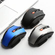 2.4G无线游戏鼠标，DPI可调，6个可编程按键，符合人体工学设计，适用于笔记本电脑 - 查看 1