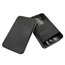 12pcs Mini Makeup Brush Set With Metal Case, Portable Face, Eyeshadow, Eyeliner & Lip Brushes For Travel - 白色 - 查看 9