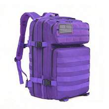 SEYATULLH 45升战术背包，军用背包，户外徒步露营背包，带水壶袋 - 彩色 - 查看 26