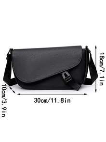 Waterproof Soft Leather Men's Crossbody Bag, Business Commuter Shoulder Bag, PU Large Capacity Daily Men's Bag, Stylish And Versatile - Multicolor - View 8