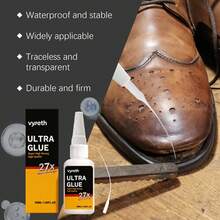 1 pieza Pegamento adhesivo multiusos, parche líquido transparente a prueba de agua y a prueba de aceite a base de solvente - A - Ver 10