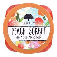 Tree Hut Peach Sorbet Shea Sugar Scrub, Exfoliating, Hydrating &Amp; Moisturizing Body Scrub With Shea Butter &Amp; Nourishing Essential Oils, Smooth &Amp; Soften Skin, 18 Oz - ColorG - 查看 2