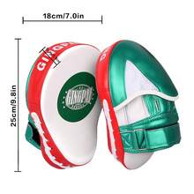 GINGPAI Boxing Target, Speed Bag, Taekwondo Training Equipment For Men, Women, Teenagers - Curved Foot Target, Round Target, Adult Sparring Pad - Multicolor - View 5