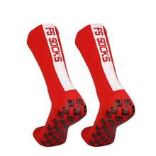 1 Pair FS SOCKS Professional Sports Training Football Socks, Anti-Slip Dotted Socks - Multicolor - View 5