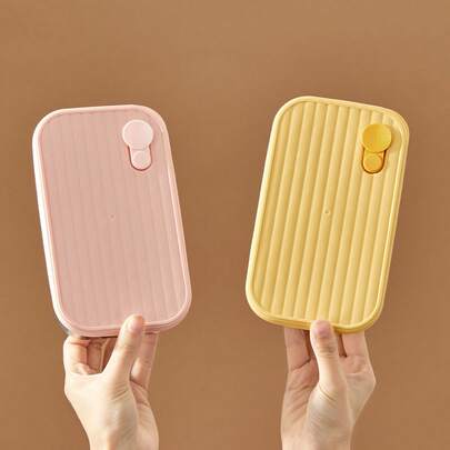 1 قطعة صندوق غداء متعدد الوظائف من الفولاذ المقاوم للصدأ 304 سعة 600/650/700 مل مع غطاء، حاوية غداء قابلة للتقسيم، حاوية تخزين طعام السلطة والفاكهة، صندوق بنتو محكم الإغلاق ومقاوم للتسرب، صندوق بنتو قابل للتكديس، صندوق تخزين طعام محافظ على الطازجية في الثلاجة، آمن للغسل في غسالة الصحون، مناسب لاستخدام الطلاب والبالغين في المنزل والمدرسة والسكن الجامعي والمكتب والتخييم والنزهات والسفر والعودة إلى المدرسة