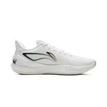 LI-NING SHINING 3 Men's Basketball Shoes - Dual BOOM Cushioning, TUFF RB Wear-Resistant Outsole, Lightweight Low-Top Sneakers ABAW007 - 白色 - 查看 3