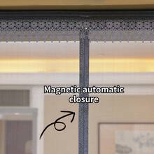 Màn cửa chống muỗi từ tính cải tiến - Màn tự động đóng mở chống muỗi và côn trùng. - Lưới màu xám Viền màu xám - Xem 5
