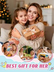 32 piezas de uñas postizas para niños EBANKU, set de uñas falsas de tamaño completo en forma de almendra, uñas postizas cortas completas, adecuadas para mujeres en manualidades de uñas - Multicolor - Ver 6