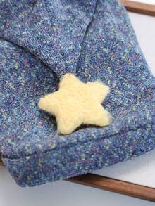 1pc Pet Clothes Outdoor Indoor Apparel Small Dog Puppy European American Style Japanese Korean Style Casual Fashion Cute Comfortable Yellow Star Sweatshirt - Multicolor - View 6