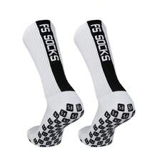 1 Pair FS SOCKS Professional Sports Training Football Socks, Anti-Slip Dotted Socks - Multicolor - View 3