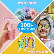 Butterfly EduFields 100+ Girls Science Kit For Ages 4 5 6 7 8 Girls In STEM And Science Experiments Educational Gift Ideas For 4 5 6 7 8 Year Old Girl STEM Projects Fun Learning - Girl Science Kit 48 - View 3