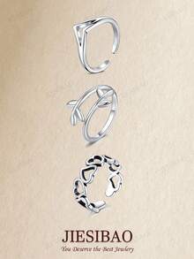 3件套女士脚趾环，防褪色，可调节花朵镶嵌锆石，精致小巧，夏季沙滩露趾环套装，脚趾饰品，足部饰品 - Golden and Silvery - 查看 13