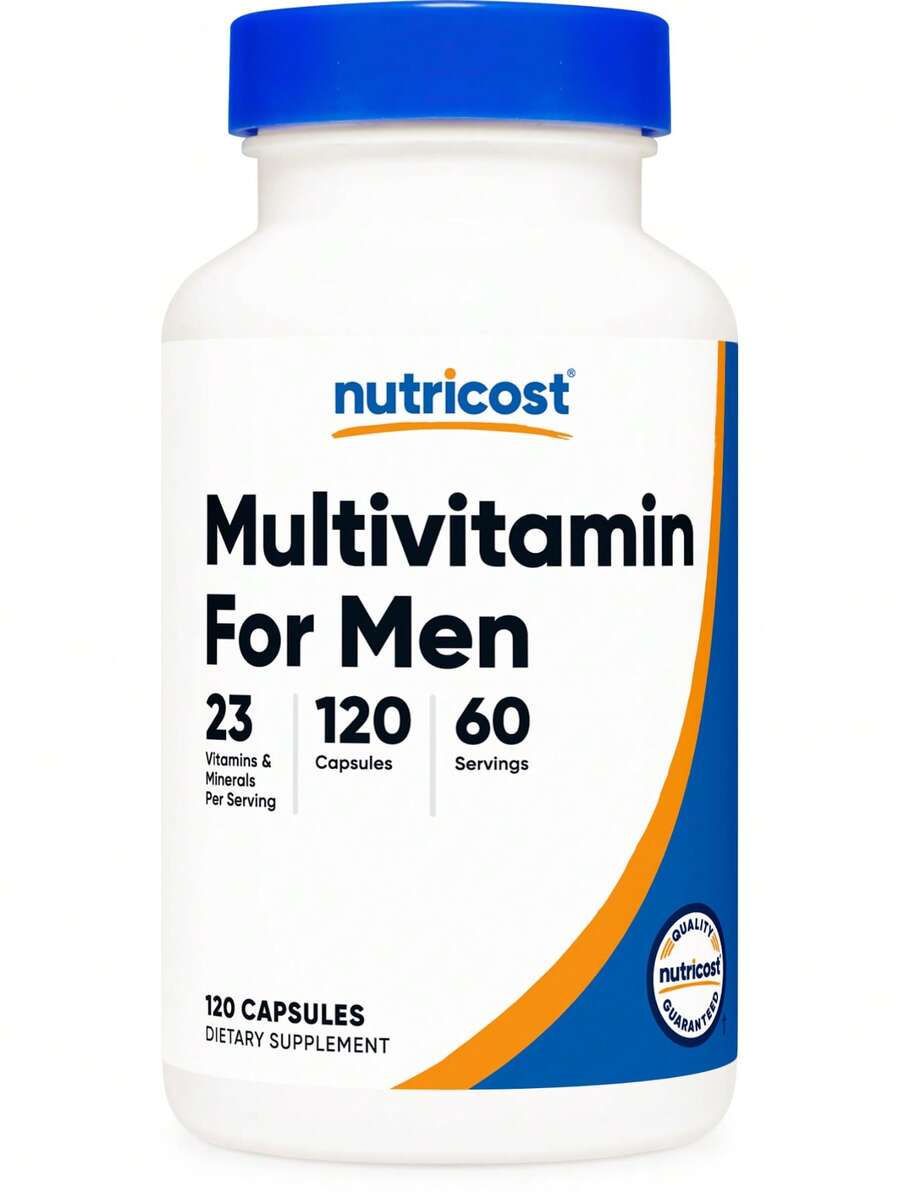 Nutricost Multivitamin For Men 120 Capsules - Vitamins And Minerals For The Healthy Man | Multivitamin, Men's Health, Vitamins, Minerals, Non-GMO, Gluten Free, Nutricost, Daily Supplement, Premium Quality - 其他 - 查看 1
