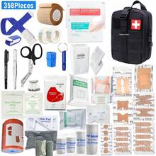357 Survival Rescue Bags With Hanging Bags And Suitable For Pets-Integrated Emergency Medical Supplies, Trauma Care Tools, Portable Outdoor Equipment Suitable For Camping, Hiking, Family, Office-Ideal Gifts For Men, Fathers, Husbands And Sons (Excluding Batteries/Electronic Equipment). - View 13