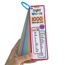 Lachilly 1000 Visual Vocabulary Learning Cards Set - Pinyin Vocabulary Cards, Suitable For Children, 1-10 Level Educational Reading Tool, Suitable For Kindergarten To 2nd Grade, Home Education, Teacher Essential, Children Reading And Spelling Learning Material - Multicolor - View 12