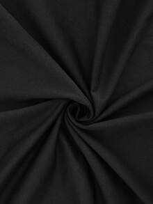 Summer Set - Black Linen Blend Top And Shorts, Suitable For Beach And Brunch - Black - View 5